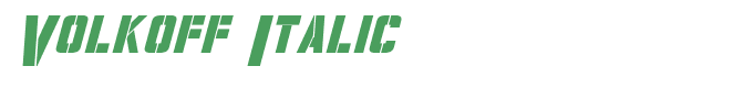 Volkoff Italic